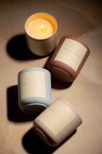 Αρωματικό κερί σόγιας White Pearl Κεραμικά Κεριά Aroma Utopia